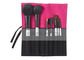 Sistema de cepillo cosmético del uso diario de 7 PCS con la caja negra, rosada del paño