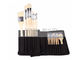 Artist Professional Body Paint Brushes Set With Carrying Case 16Pcs Watercolor Oil Acrylic Painting Brushes