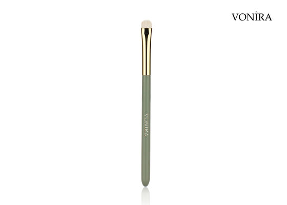 Brocha de maquillaje Vonira para difuminar ojos de pelo de cabra blanco natural al por mayor con servicio de etiqueta privada