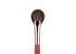 Cosmético de Mini Fan Eye Makeup Brush de la belleza de Vonira el pequeño del Highlighter del cepillo del pelo sintético profesional del vegano se ruboriza cepillo