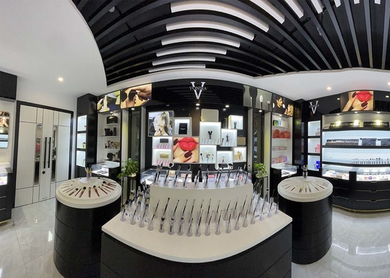Vonira Estudio de belleza maquillaje cosmético destacador cepillo de abanico con perilla de madera de abedul de aluminio dorado