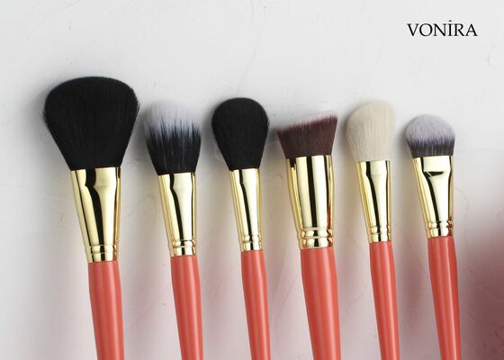 Vonira Beauty Brocha de Maquillaje para Base de Maquillaje Plana Angular de Lujo
