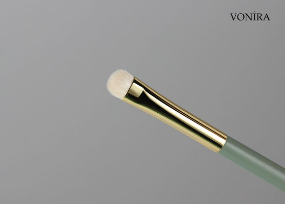 Brocha de maquillaje Vonira para difuminar ojos de pelo de cabra blanco natural al por mayor con servicio de etiqueta privada