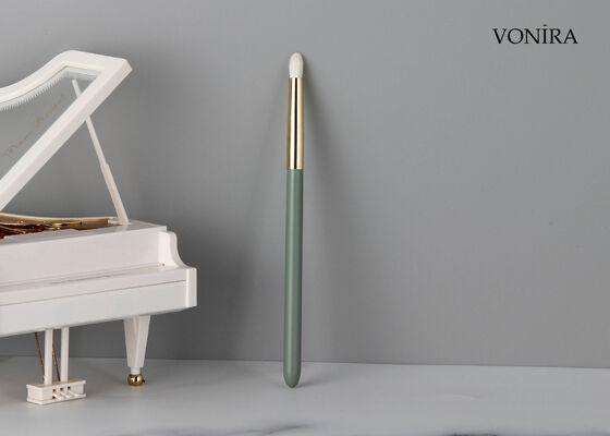 Vonira Custom Wholesale Natural de cabello blanco de cabra maquillaje lápiz de ojos cepillado con servicio de etiqueta privada