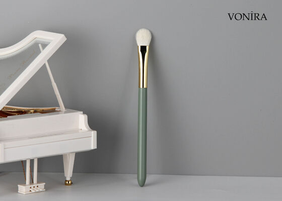 Brocha Vonira Personalizada para Sombras de Ojos de Pelo de Cabra Blanco Natural con Servicio de Etiquetado Privado