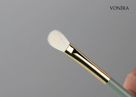 Brocha Vonira Personalizada al por mayor de pelo de cabra blanco natural para difuminar el ojo con servicio de etiqueta privada