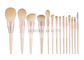 Rosy Gold Synthetic Hair Brush ISO9001 para tomar que viaja