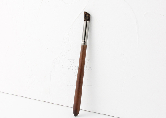 Vonira Handcrafted el cepillo anguloso del color del ojo del sombreador de ojos con el pelo de la ardilla