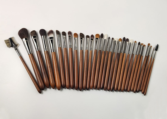Cepillo fino agudo acentuado Handcrafted del lápiz corrector del borde de la empresa con el logotipo de encargo