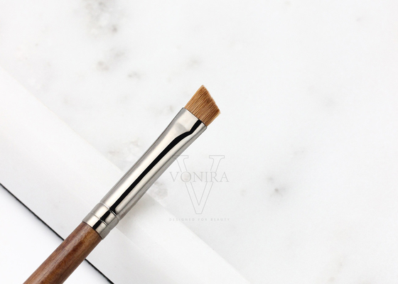 Vonira Handcrafted el lápiz de ojos anguloso de la ceja del trazador de líneas/cepillo de la frente favorable compone el cepillo