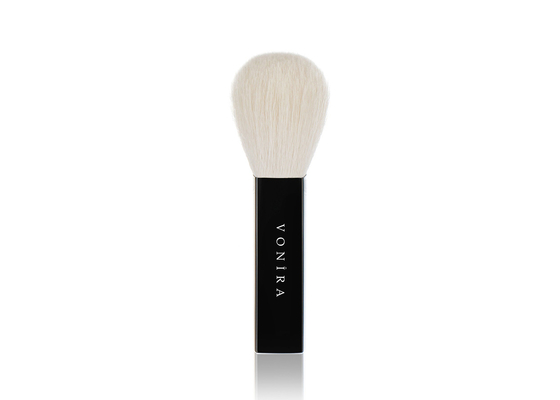 El polvo natural suave del pelo de la cabra se ruboriza cuadrado cosmético del cepillo del maquillaje de Kabuki formado
