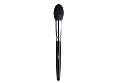Cepillo facial afilado del maquillaje con el pelo tratado anti-bacteriano de lujo de la cabra de XGF