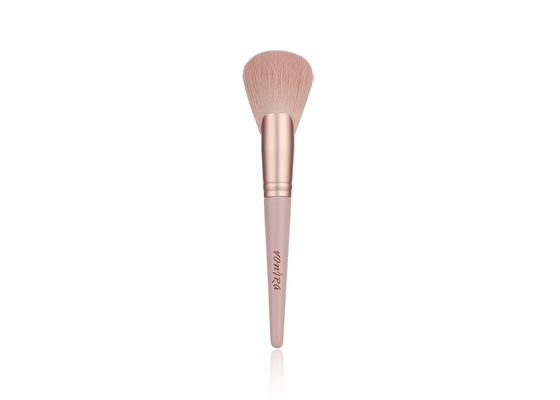 Vonira Beauty Bronzer Fan Brush Pulver Brush Con Lujo Falso Cabello de Cabra Función Taklon PBT Cabello sintético