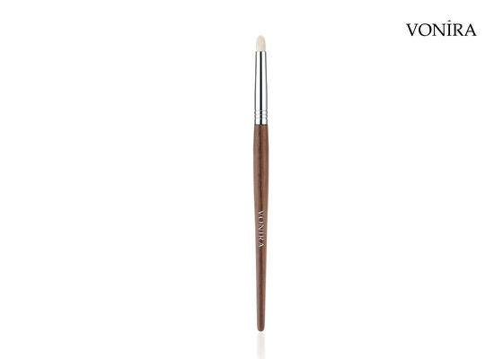 Vonira Custom Wholesale Natural Cabello de cabra blanco Marrón Ebony Mano Maquillaje Esquina del ojo Cepillo