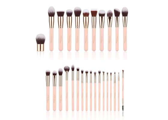 OEM sintético del sistema de cepillo del maquillaje del último vegano lleno para los profesionales