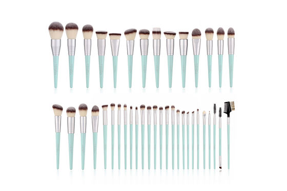 Cepillos sintéticos del maquillaje del vegano de Vonira de 40 pedazos