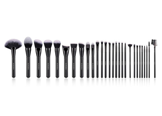 Cepillos sintéticos profesionales de lujo del maquillaje 28PCS de OBM