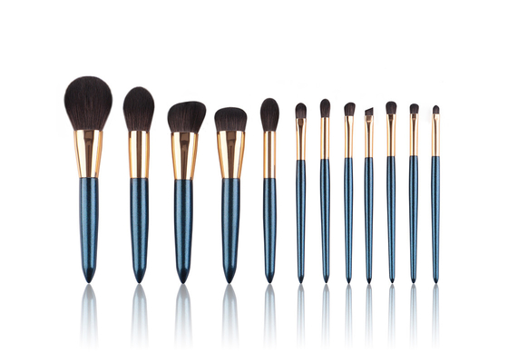 El maquillaje sintético asequible cepilla el logotipo privado de Kit Make Up Brushes Set