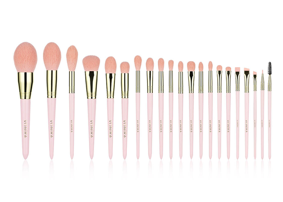 Sistema de cepillos sintético del maquillaje del ODM 21Pcs del OEM con el pelo sintético del alto grado